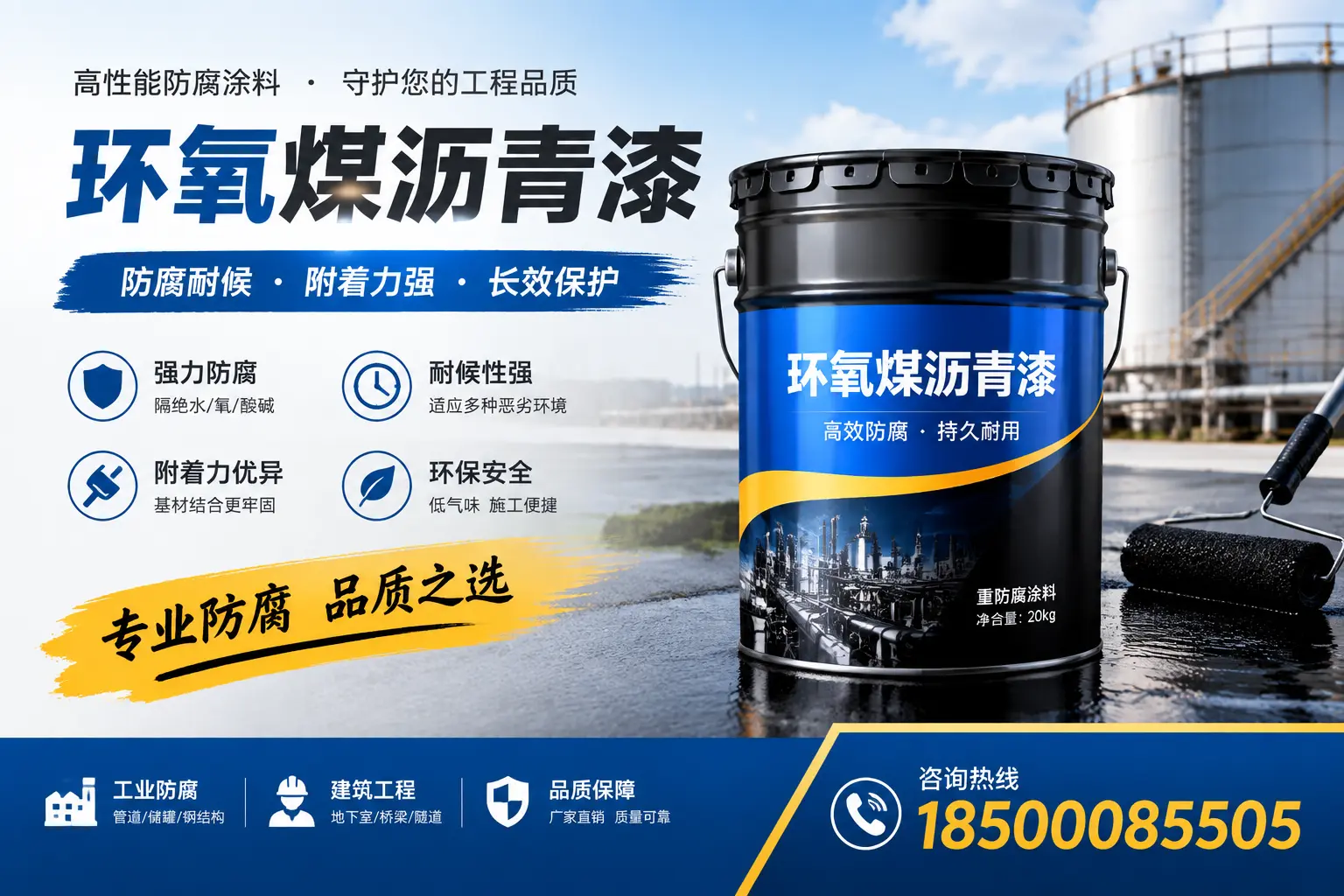 如何选择适合的环氧煤沥青漆?思明市场选型指南